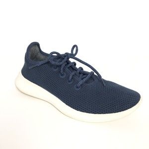 Allbirds Tree Runners Low Top Sneakers Training Athletic Comfort Blue Womens 10